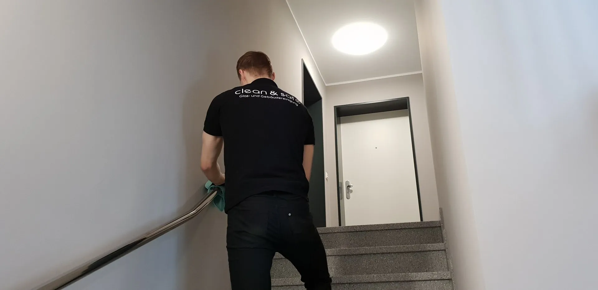 Treppenreinigung